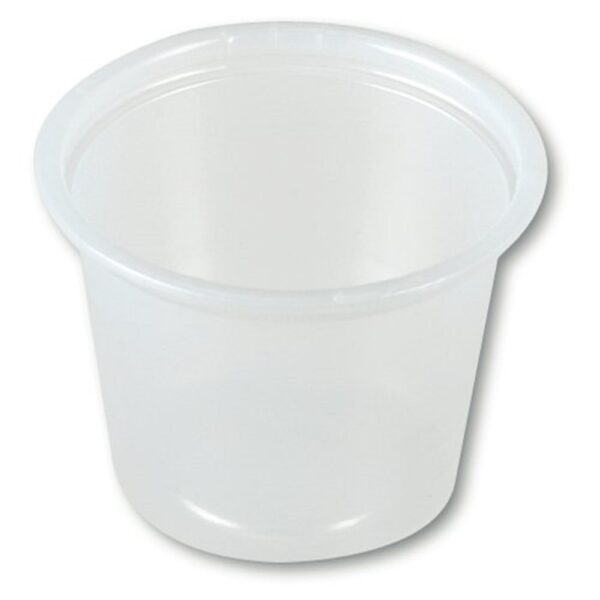 Solo® PL100N Portion Cup Clear Plastic Lid Holliston's Inc.