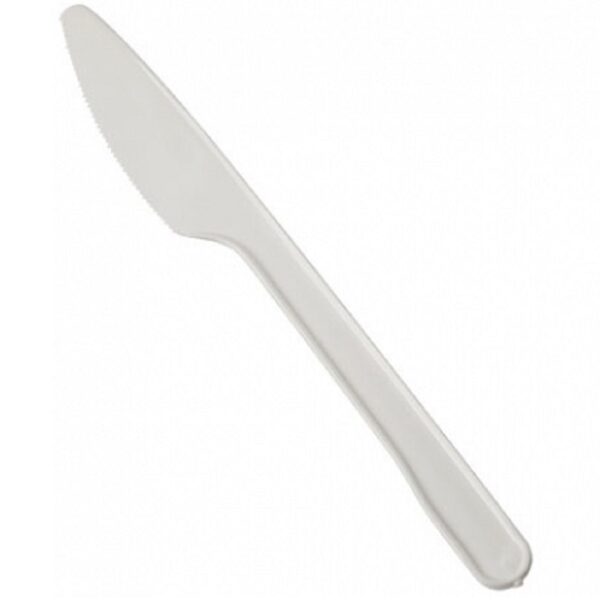 PolarPro® 70041 Plastic Knives - Medium Weight, White