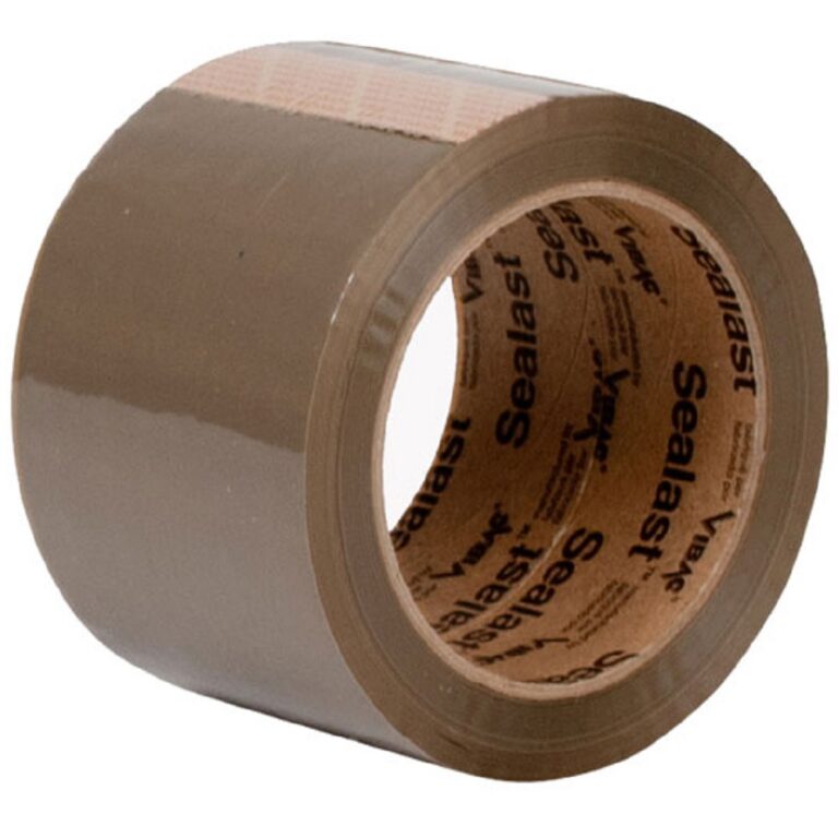 Vibac® Sealast™ 426 Carton Sealing Tape 3" x 100m, Tan