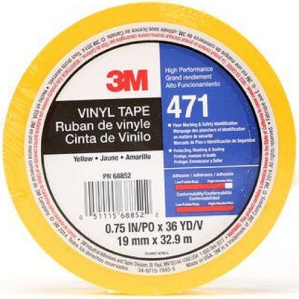 3M™ 471 Vinyl Tape - 3/4"