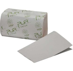 PUR® Singlefold Paper Towels - White