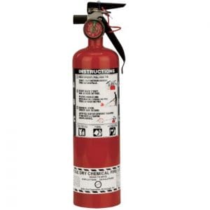 Fire Extlisher 2LB Dry Chemical Fire Extinguisher w/ Vehicle Bracket - Holliston's Inc.