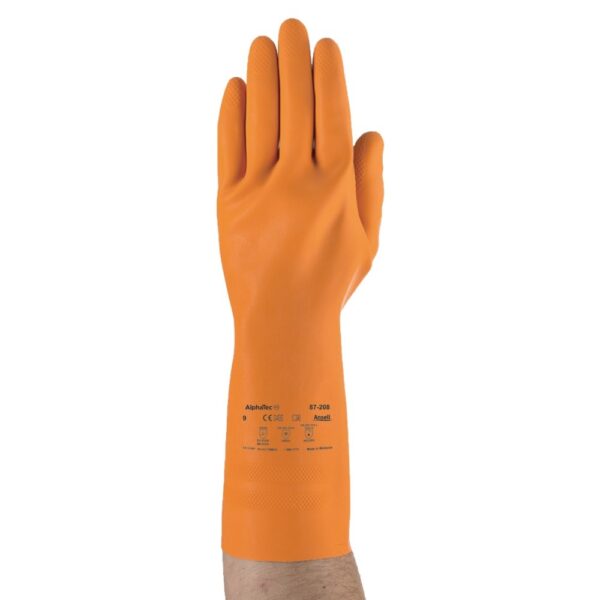 Ansell AlphaTec® 87-208 Chemical Resistant Latex Gloves