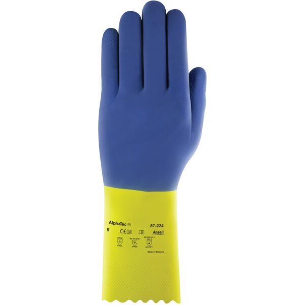 Ansell AlphaTec® 87-224 Chemical Resistant Neoprene Gloves