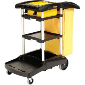 Rubbermaid Commercial High Capacity Cleaning Cart Bag Yellow 34 Gallon 1966881 
