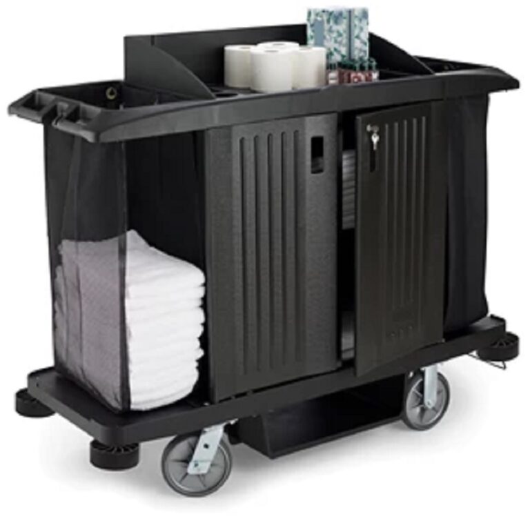 Rubbermaid® 6191 Executive Full Size Traditional Housekeeping Cart