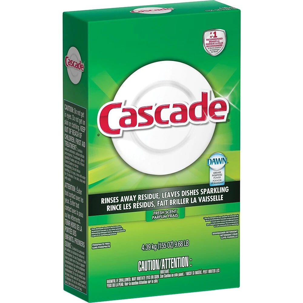 Cascade® Powder Dishwasher Detergent Fresh Scent 4.4kg Holliston's Inc.