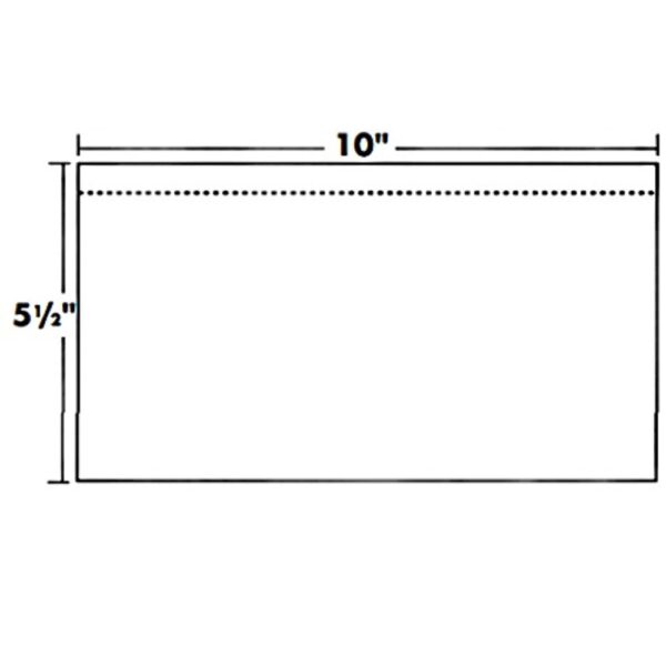 Packing List Envelopes - 5.5" x 10" - BC200C