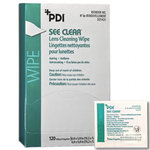 See Clear® Lens Cleaning Wipes