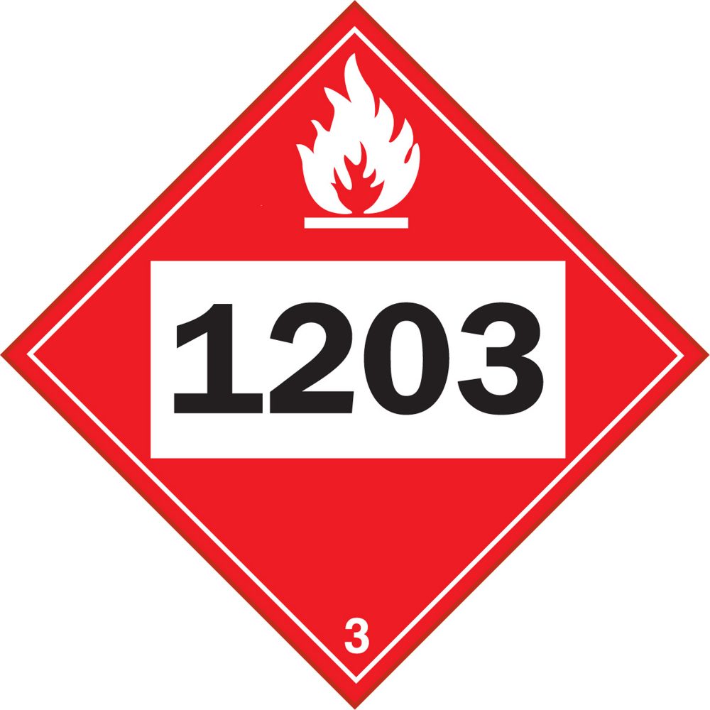 Dangerous Goods Labels with Commodity Numbers - 4