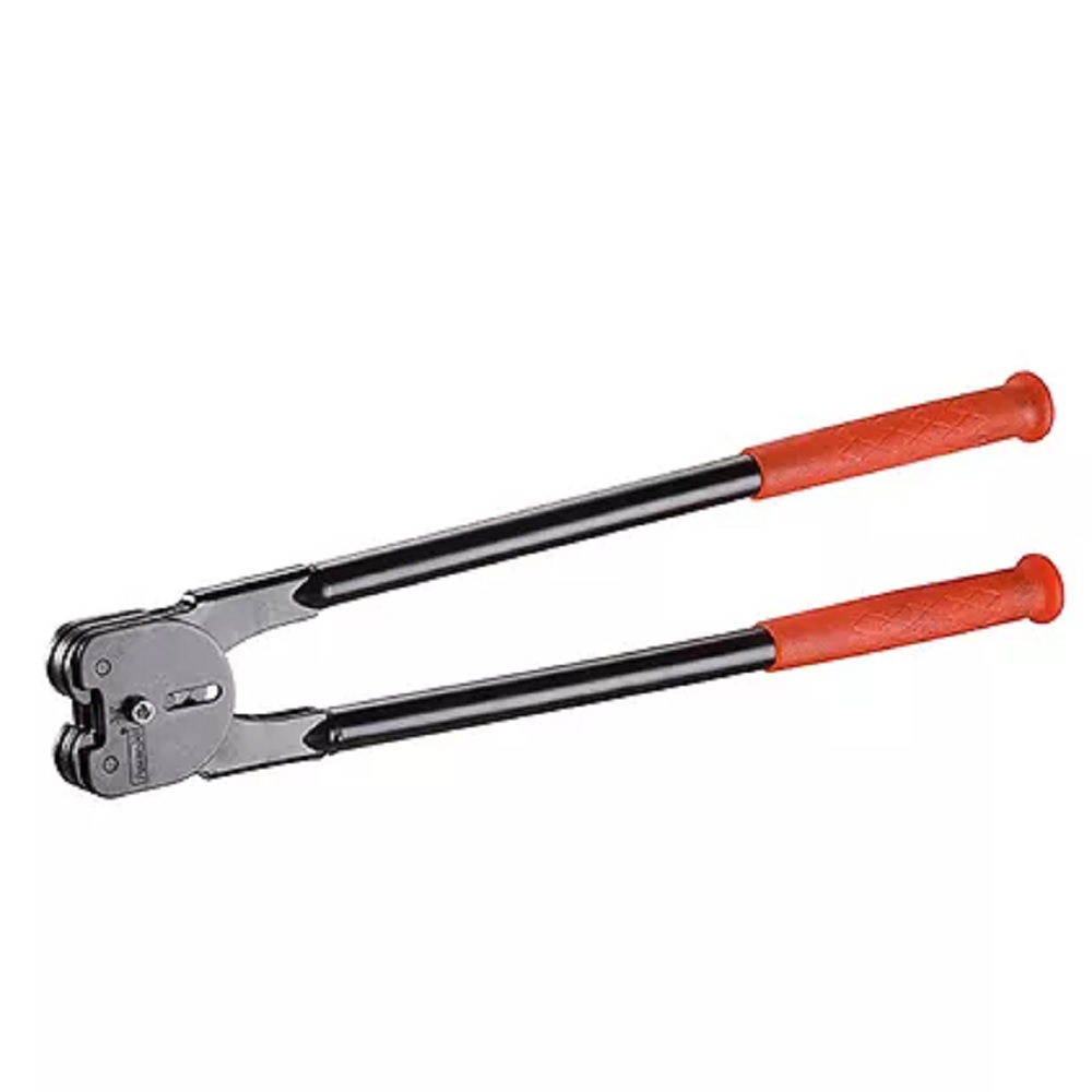 20310_Sealer_Steel_Strapping_3-4in_Heavy_Duty_Double_Notched_Top_Action Heavy-Duty Double Notched Steel Strap Sealer - 3/4" Width