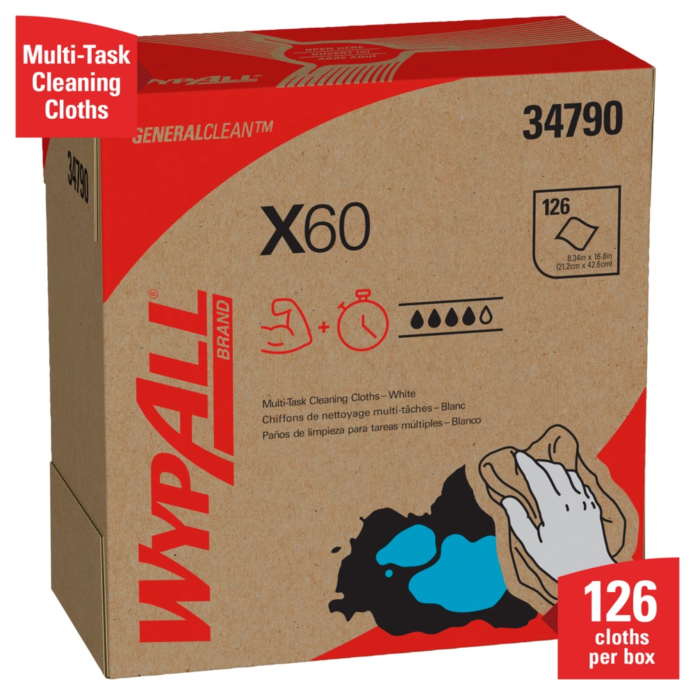 WypAll® X60 Industrial Plus Wipers
