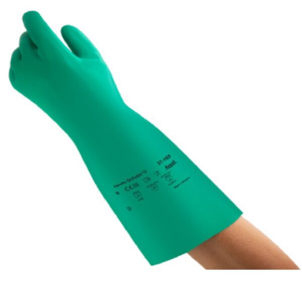 Ansell AlphaTec® Solvex® 37-165 Chemical Resistant Nitrile Gloves - 15"