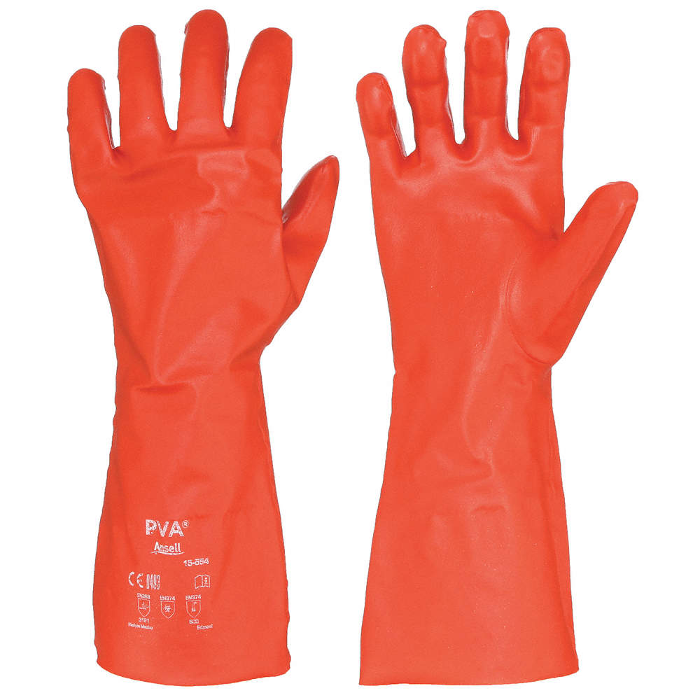 Chemical-Resistant PVA Gloves