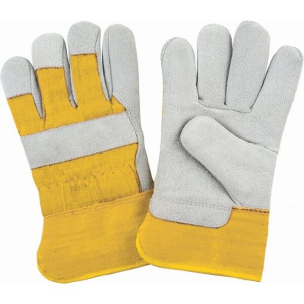 Cowhide Fitters Gloves - Fleece Lined, Premium Quality