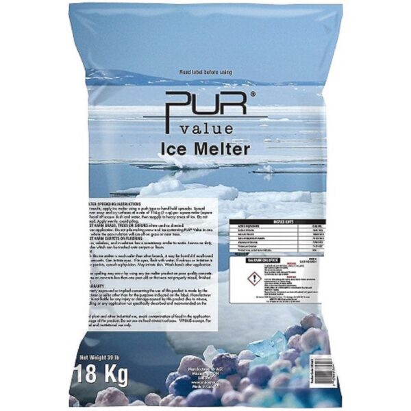 PUR® Ice Melter Pellets - 18 kg. Bag