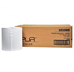 PUR® Paper Towel Rolls - White, 8" x 800'