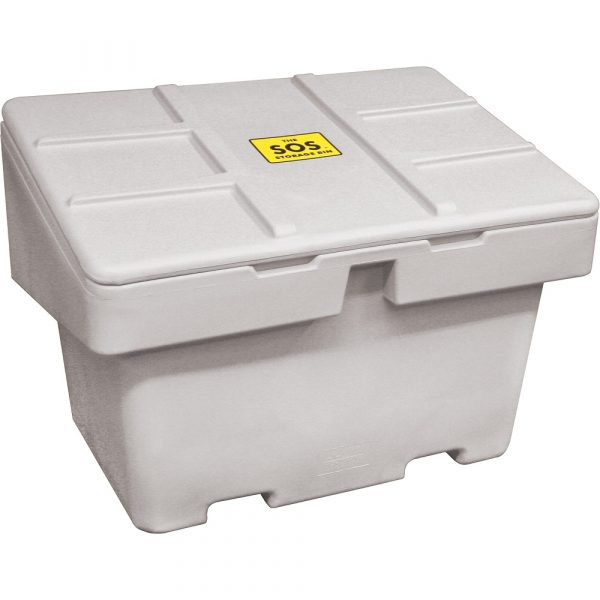 SOS™ Salt and Sand Container - 11 cu. Ft., Grey