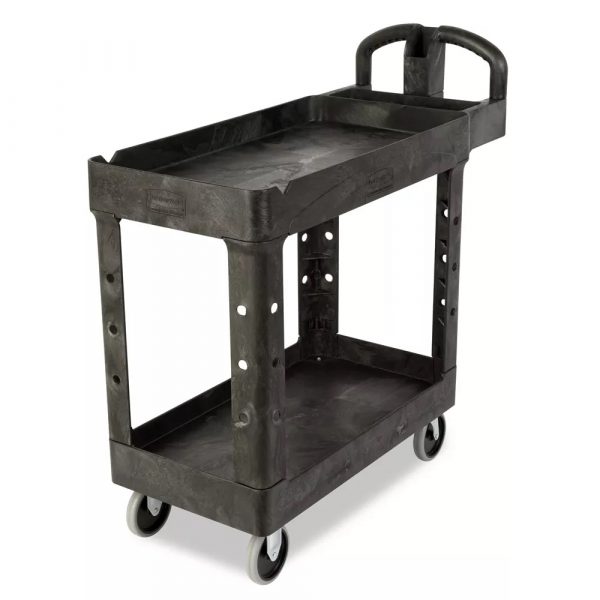 Rubbermaid® 4500-88 Heavy Duty Utility Cart, Black