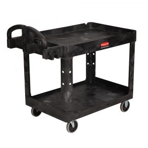 Rubbermaid® 4520-88 Heavy Duty Utility Cart, Black