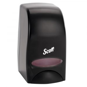 Scott® Essential™ 92145 Push-Style Skin Care Dispenser - Black