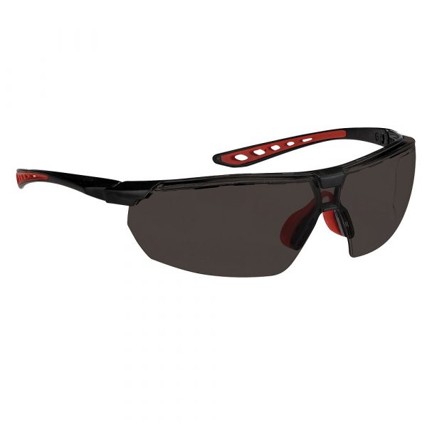 Dynamic EP810S Falcon Series Anti-Fog Safety Glasses - Smoke