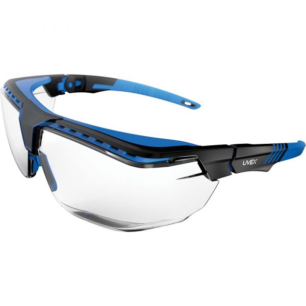 Uvex® Avatar™ S3853 OTG Clear Safety Glasses - Anti-Scratch/Anti-Reflective Lens