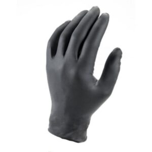 Industrial Nitrile Gloves - 6 Mil, Black