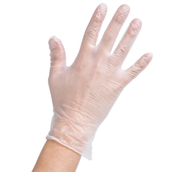 Medical Grade Vinyl Gloves - 4 Mil, Clear