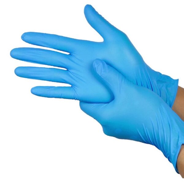 Blue Industrial/Food Grade Vinyl Gloves - 4 Mil