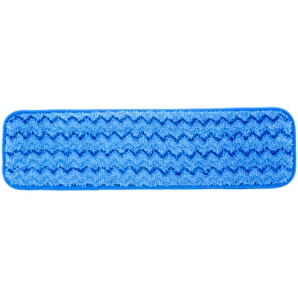 Rubbermaid® Q410 HYGEN™ Microfiber Wet Pad 18", Blue