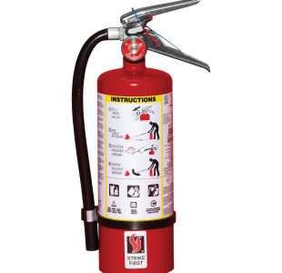 Dry Chemical ABC Fire Extinguisher with Vehicle Bracket - 5 lb.