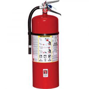 Dry Chemical ABC Fire Extinguisher with Wall Bracket - 20 lb.