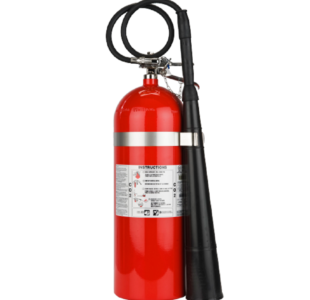 Carbon Dioxide (CO2) Fire Extinguisher with Wall Hook - 20 lb.