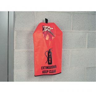 Fire Extinguisher Cover with Window - Fits 10 lbs.