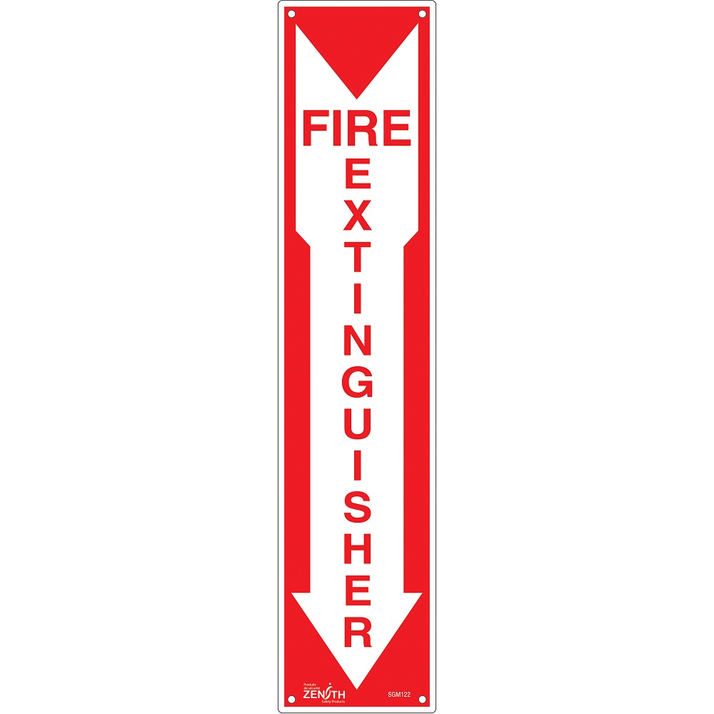 Pole Extinguisher Signs