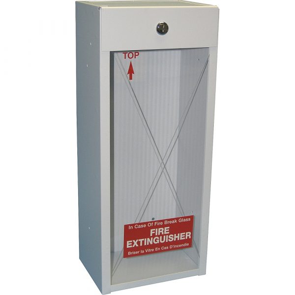 Surface-Mounted Fire Extinguisher Cabinet - 5 lb. Dry Chemical