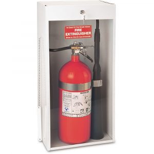 Surface-Mounted Fire Extinguisher Cabinet - 10 lb. Dry Chemical