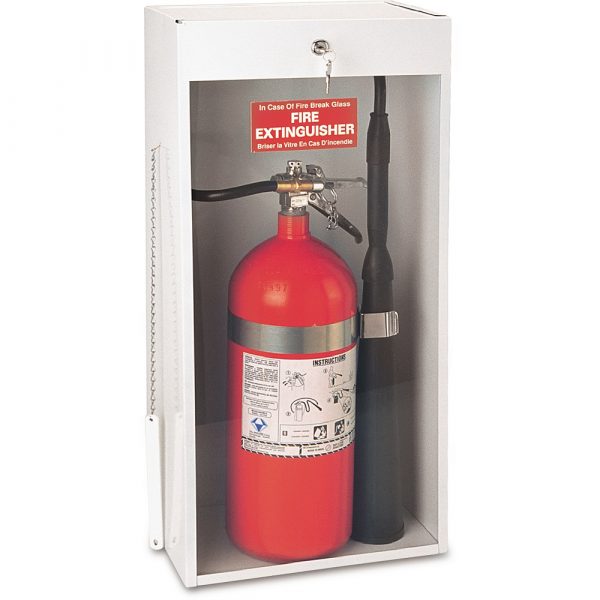 Surface-Mounted Fire Extinguisher Cabinet - 10 lb. Dry Chemical