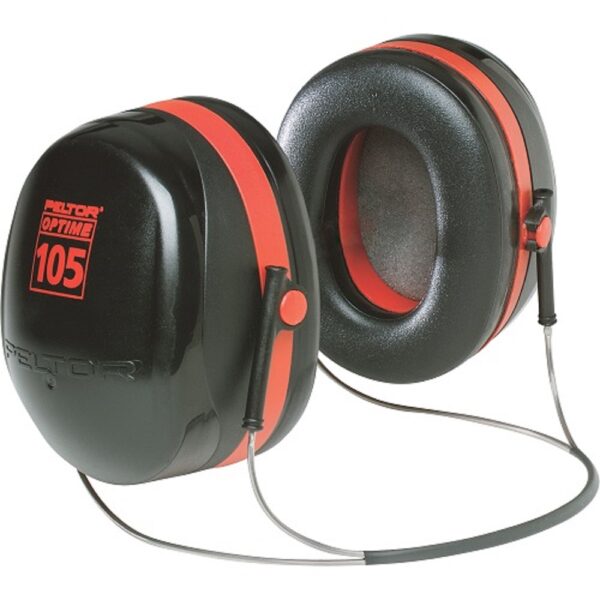 Peltor™ Optime™ 105 Behind-the-Head Earmuffs - 3M™ #H10B - Holliston's Inc.