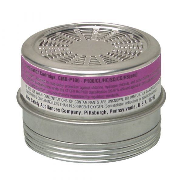 MSA 815179 Comfo® Respirator Acid Gas Cartridge - GMB-P100