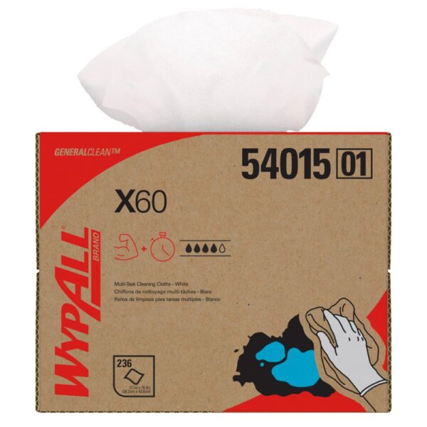 Kimberly-Clark® Wypall® General Clean™ X60 Cleaning Cloths - 11 x 17"