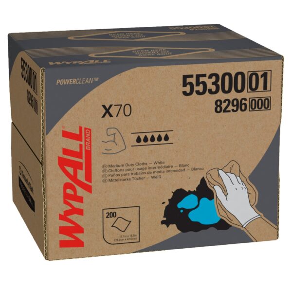 Kimberly-Clark® WypAll® Power Clean™ X70 Wipers - 11 x 17"