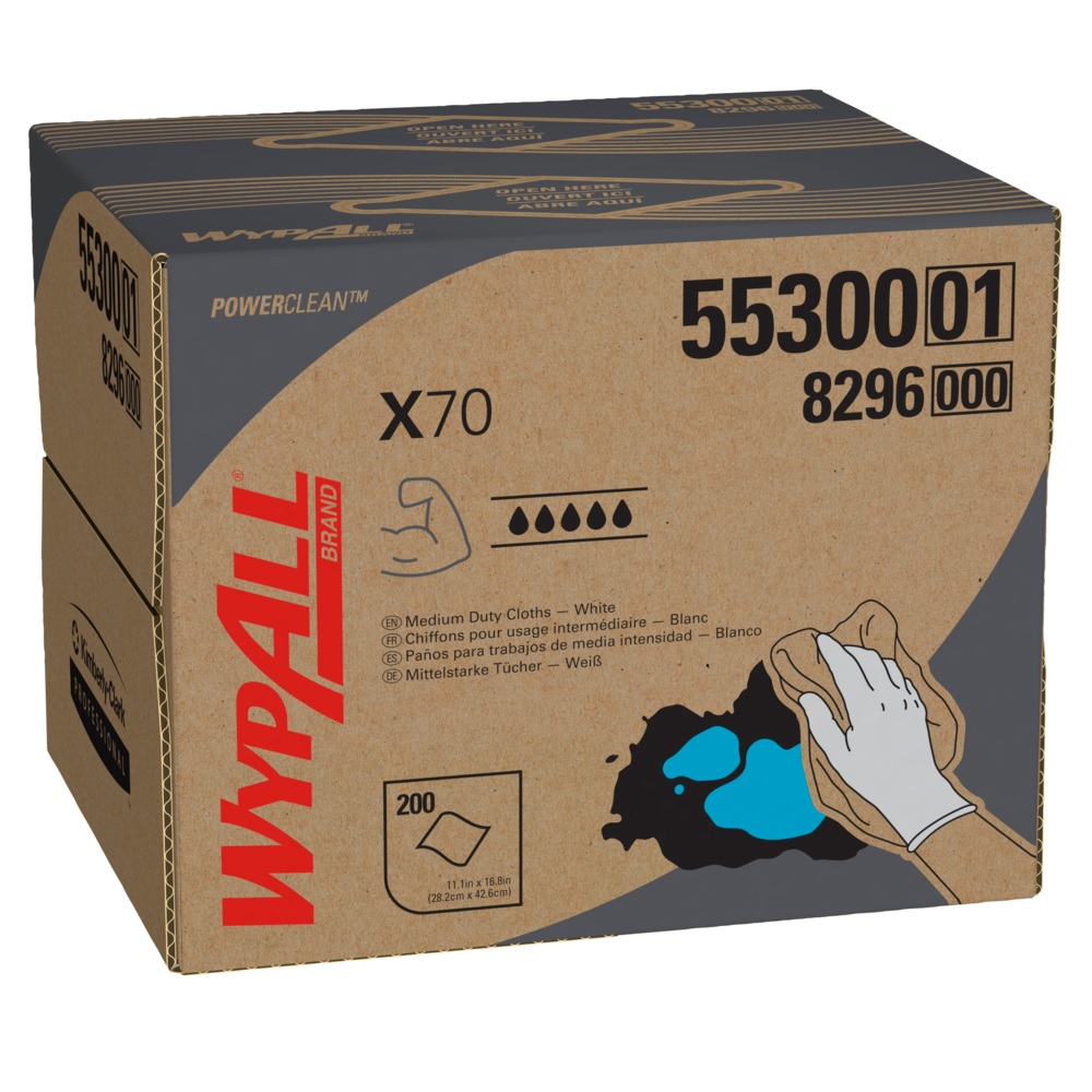 WypAll® X70 Industrial Plus Wipers