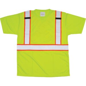 Class 2 Reflective Hi-Vis T-Shirts - Lime/Yellow