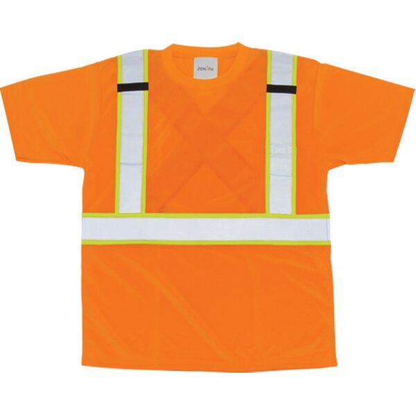 Class 2 Reflective Hi-Vis T-Shirts - Orange