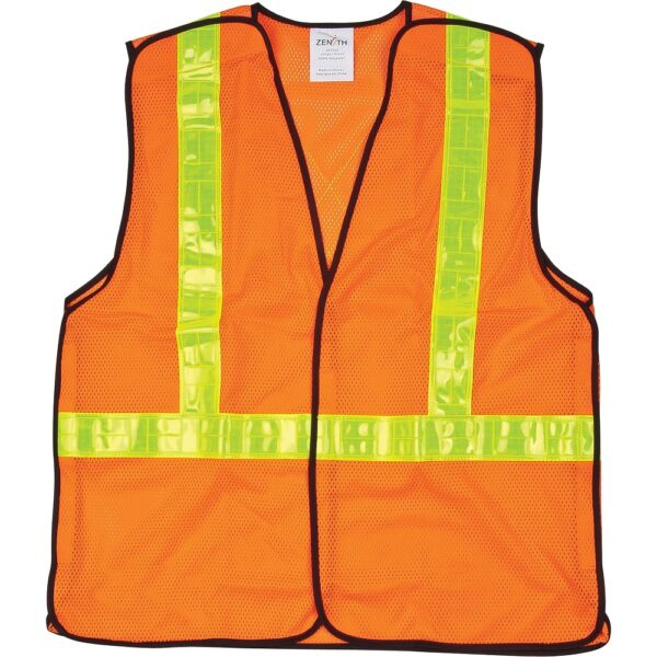 Class 2 Tear-Away Safety Vests - Orange