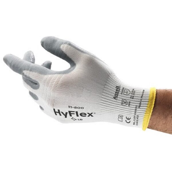 Ansell HyFlex® 11-800 Foam Nitrile Coated Gloves