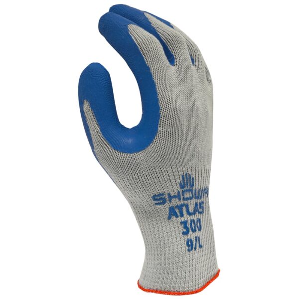 Showa® Atlas® 300 Rubber Latex Coated Gloves
