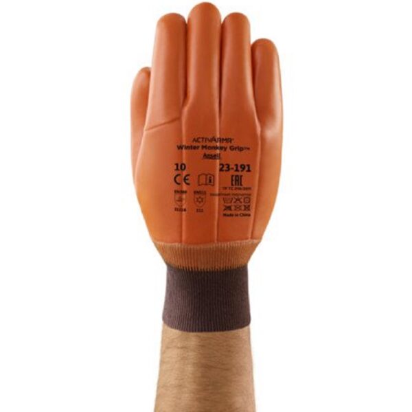Ansell ActivArmr® 23-191 Winter Monkey Grip® Foam Lined Glove